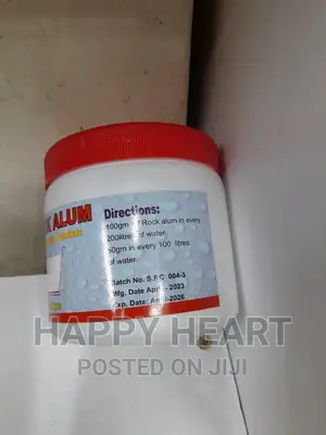 Rock Alum Aluminium Sulphate 500gms