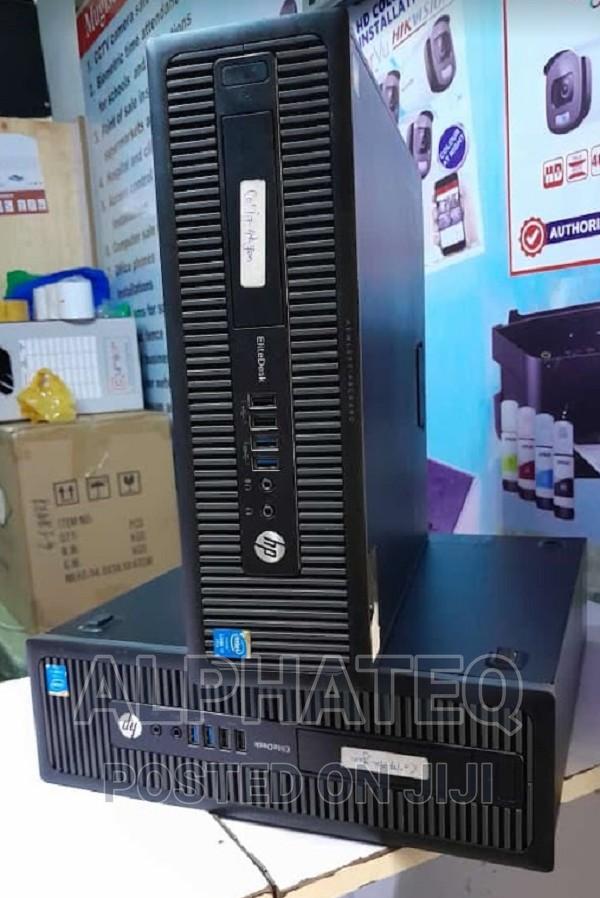 Refurb Prodesk HP CPU Desktop Core I3 4gb Ram 500gb 4th Gen - main view