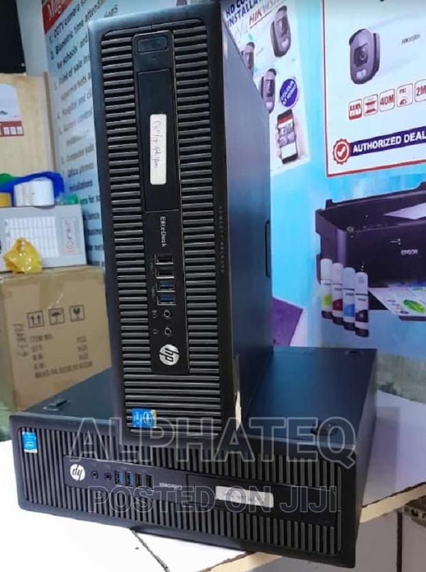 Hp-Prodesk-Core I3 Desktop Cpu 4th Gen 4gb/500gb. Available - main view
