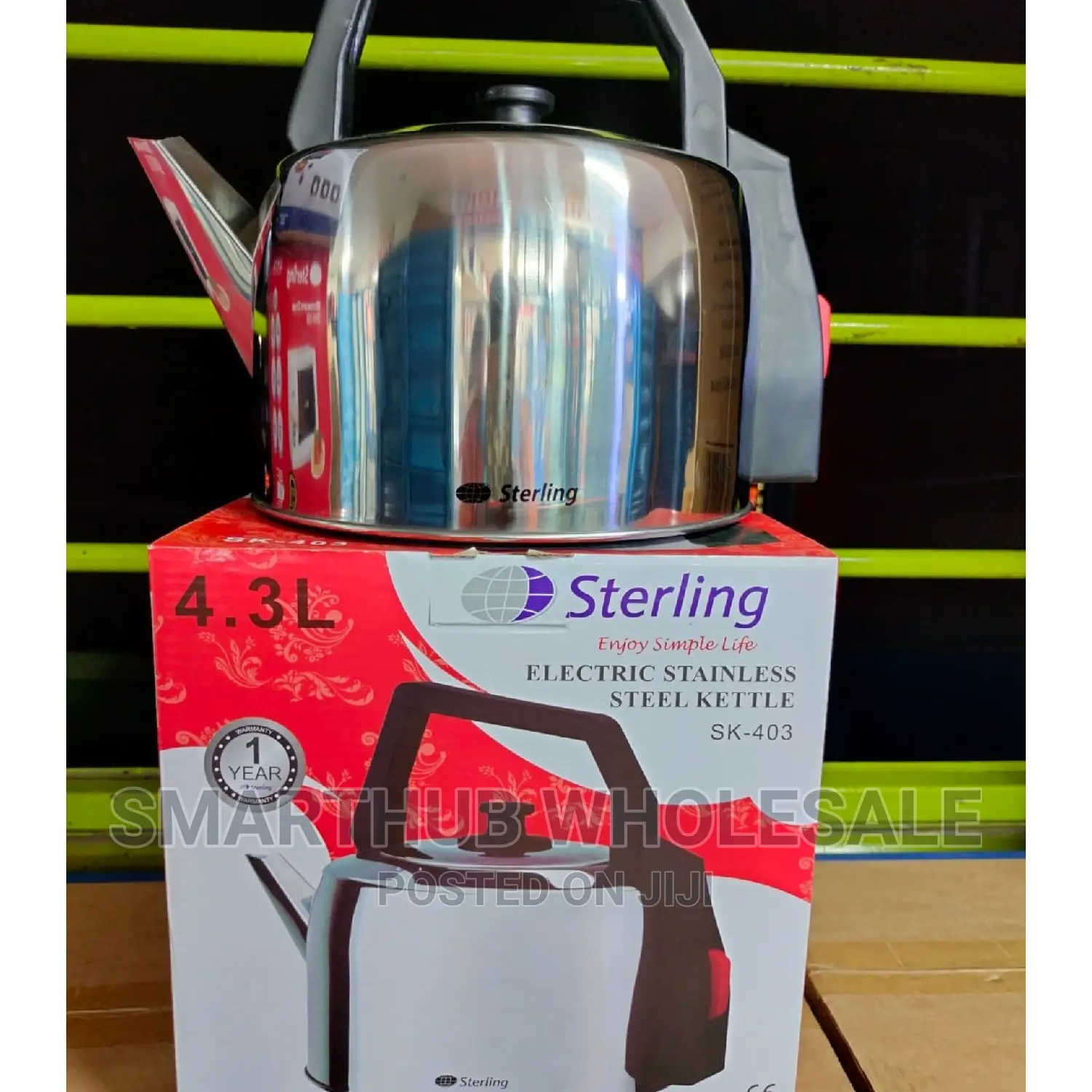 Sterling Electric Kettle 4.3 Litres*