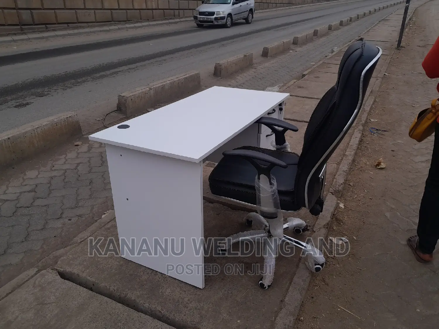 Office Desk and Office Chair