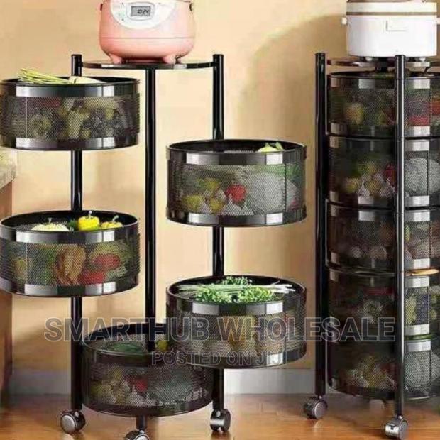 Round Fruit Rack 4tier * /