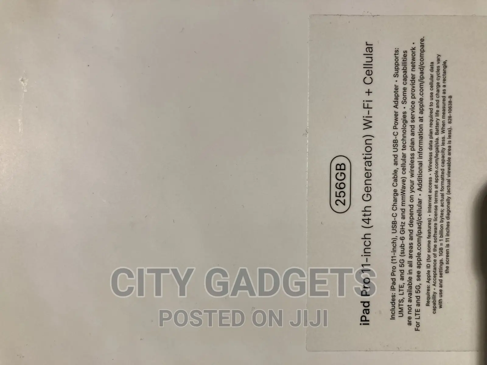 New Apple iPad Pro 256 GB Black