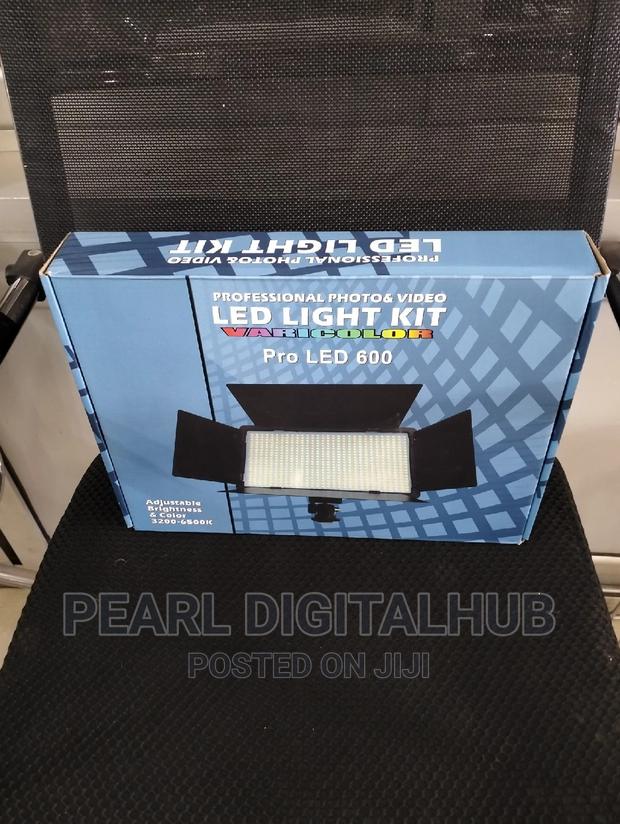 Professional Video and Photo Led Kit Pro 600 Light