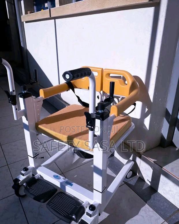 Patient Lift Wheelchair for Home Care, Transfer Chair