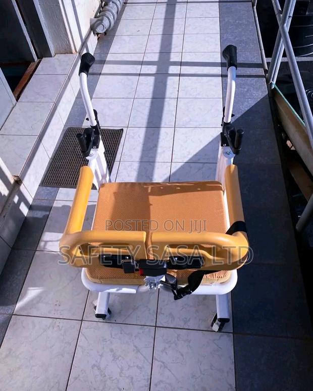 Patient Lift Wheelchair for Home Care, Transfer Chair - thumbnail 2