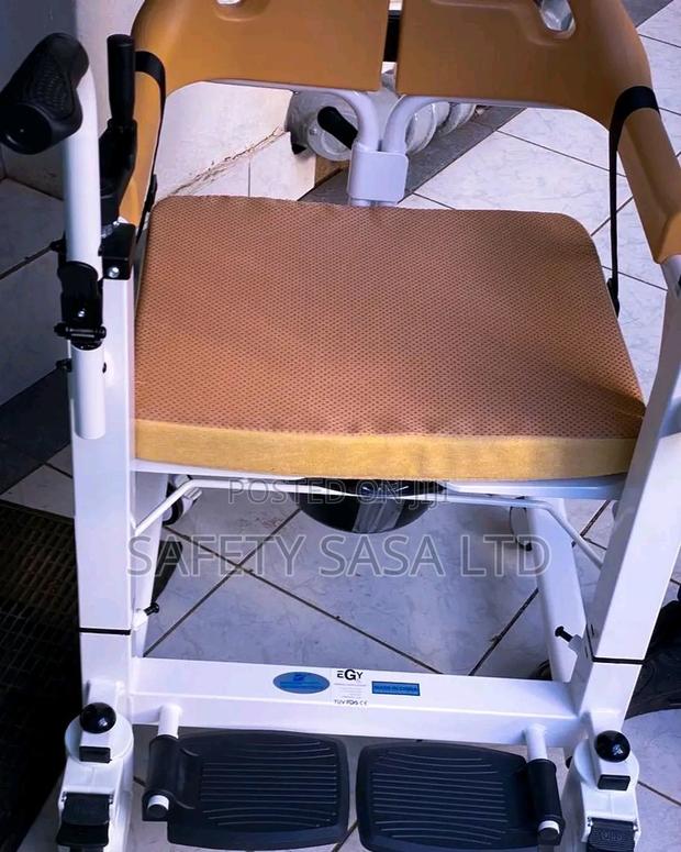 Patient Lift Wheelchair for Home Care, Transfer Chair - thumbnail 5