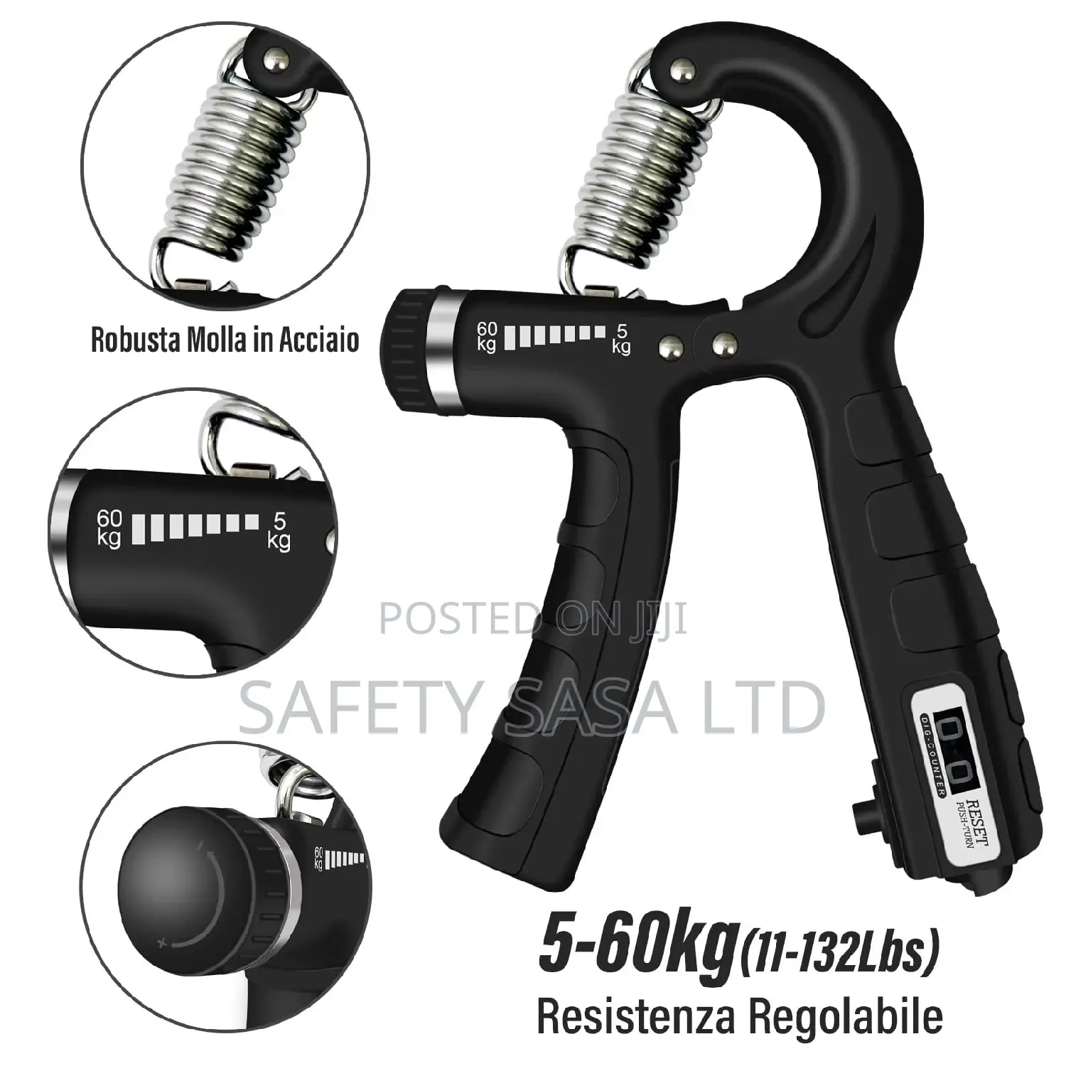 Hand Grip: Forearm Exercisers Hand Gripper Trainer, 5- 60kgs