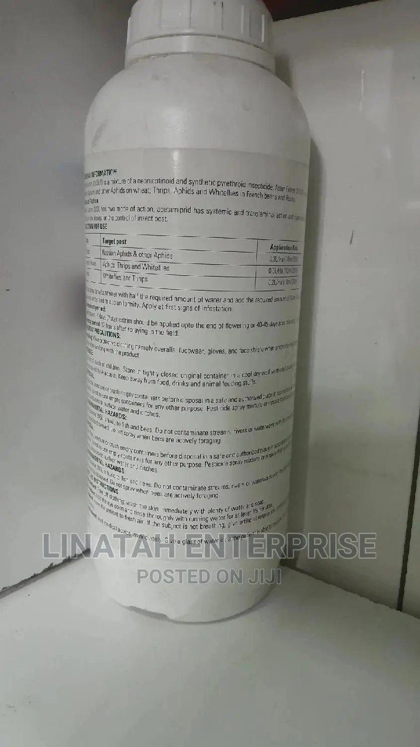 Aster Extrim 20sl Insecticide 1litre