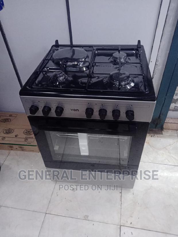 Von 3+1 Standing Cooker Von 60*60 Silver