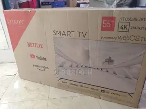 *Vitron 55" Webos Smart Android Frameless Bluetooth