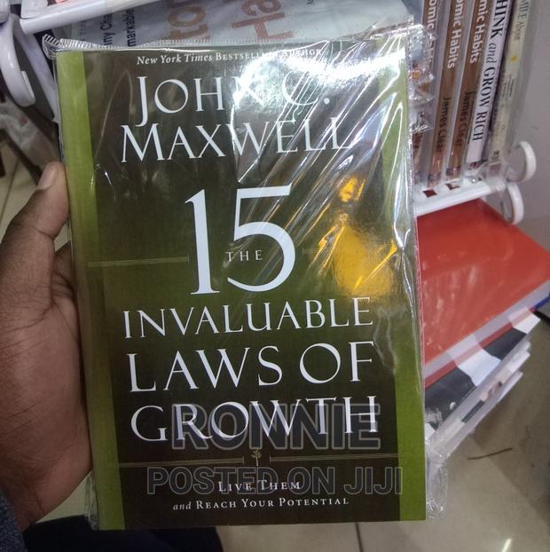 The 15 Invaluable Laws of Growth Book by John C. Maxwell