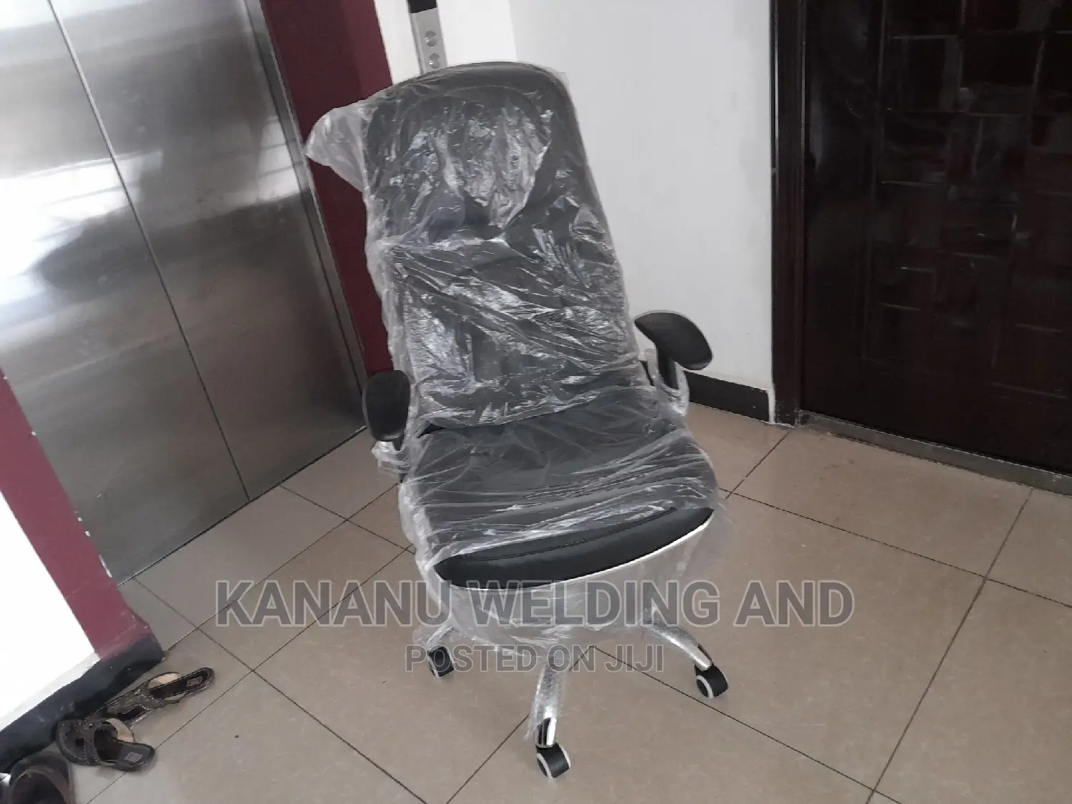 Adjustable Leather Office Chair