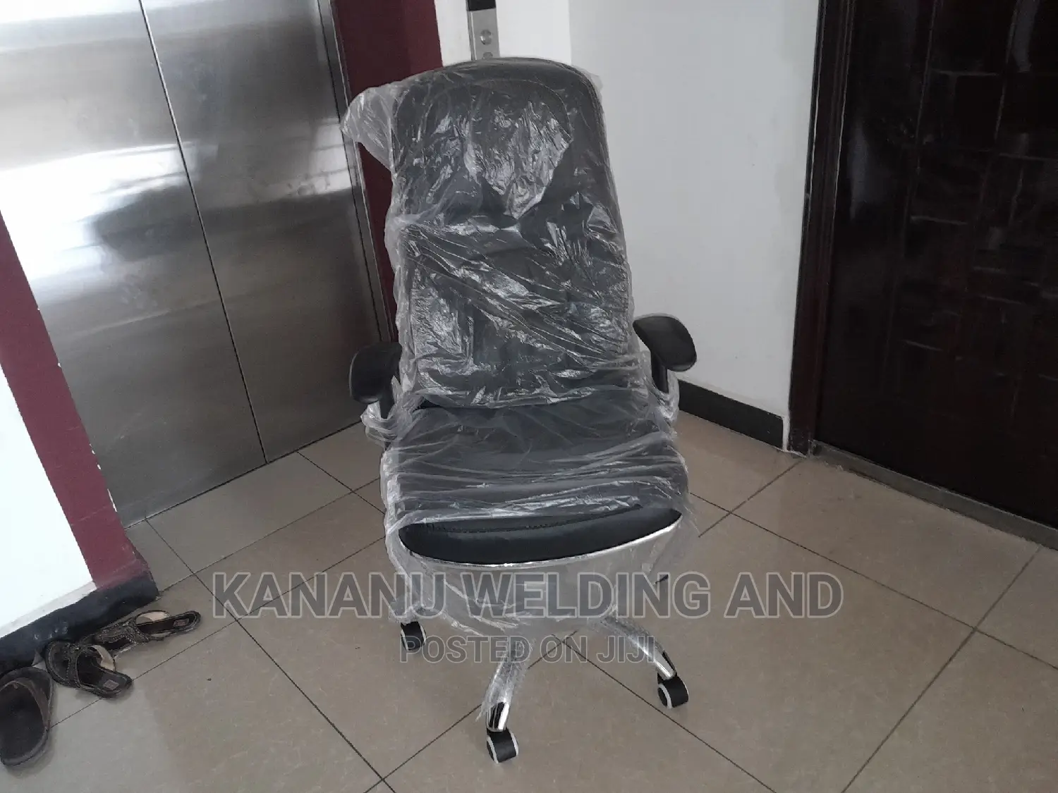 Adjustable Leather Office Chair