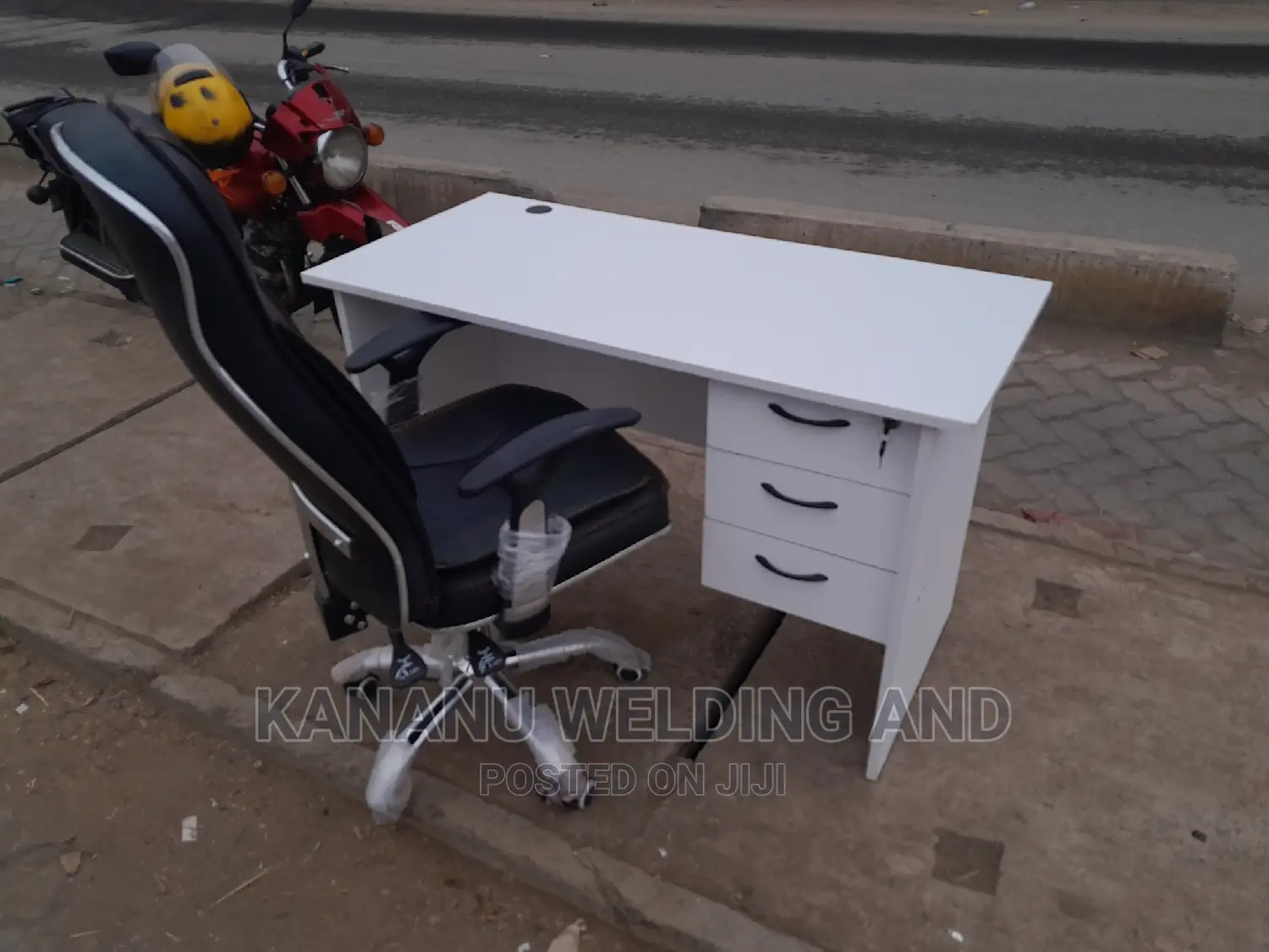 Office Desk and Office Chair