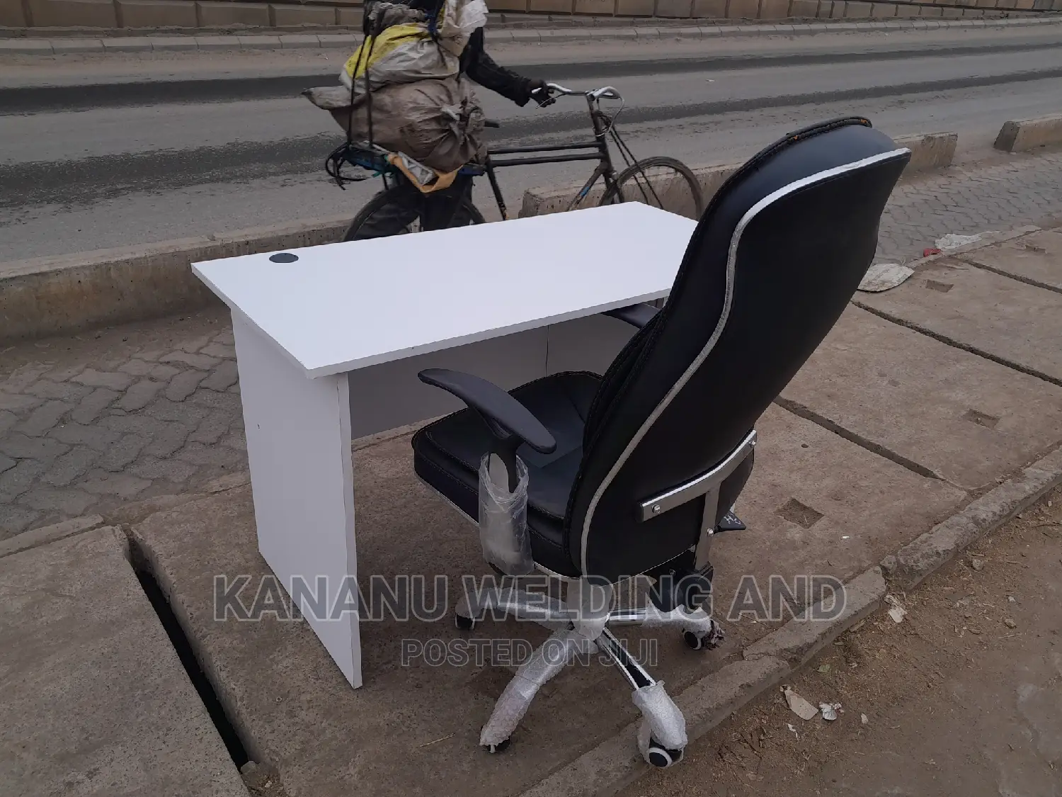 Office Desk and Office Chair