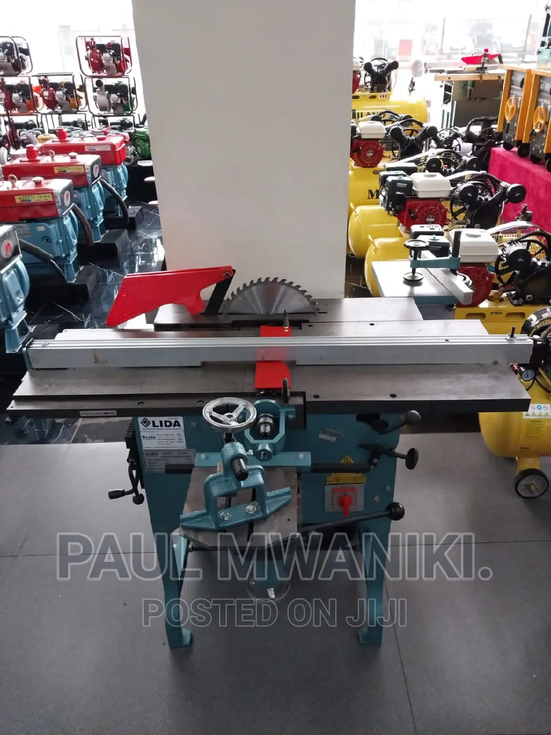 8 in 1 Wood Working Machine- Lida.