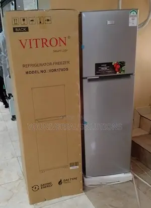 Vitron Double Door Refrigerator 170 Litres
