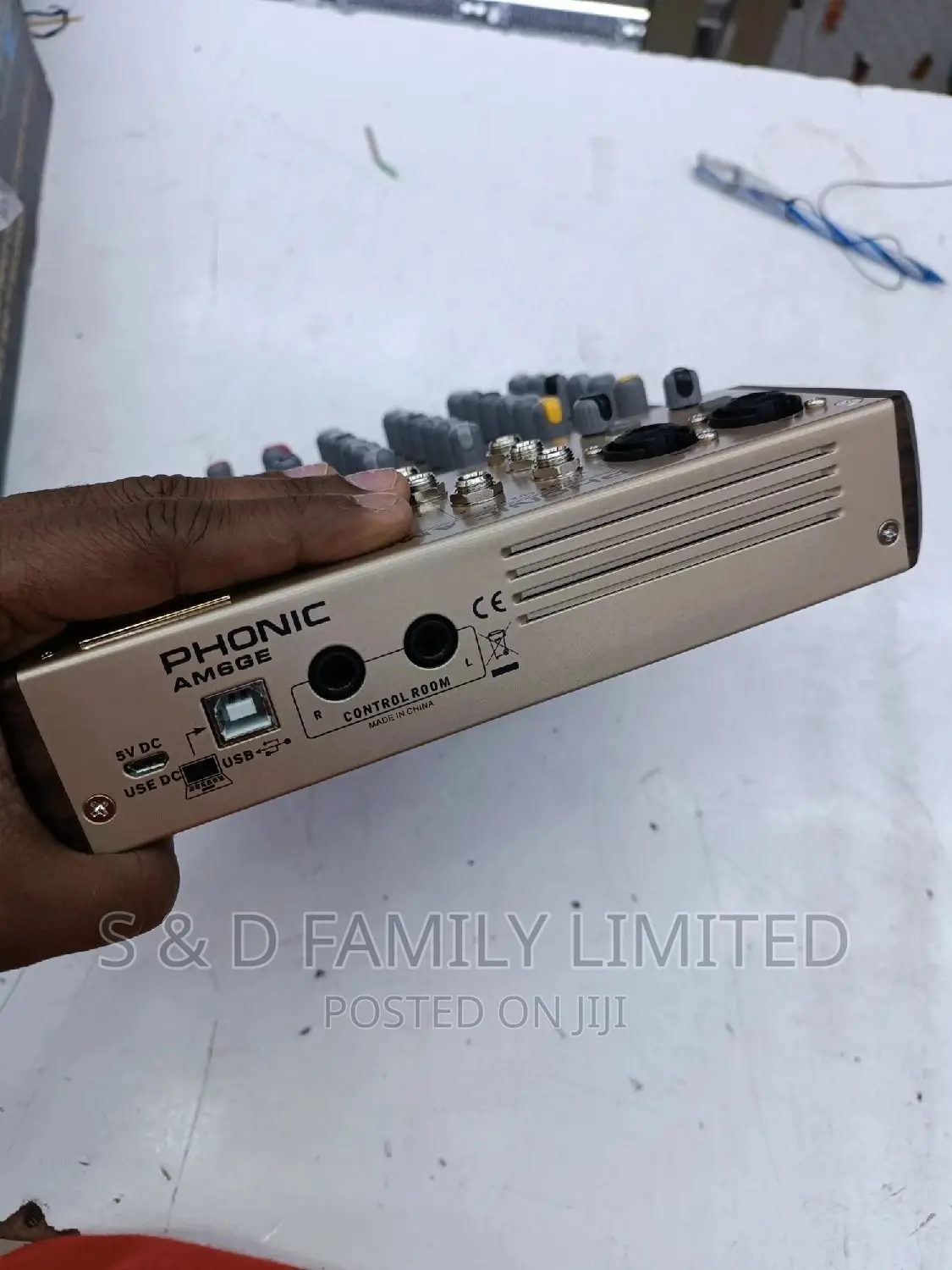 Phonic AM6GE Gold Mixer Soundcard
