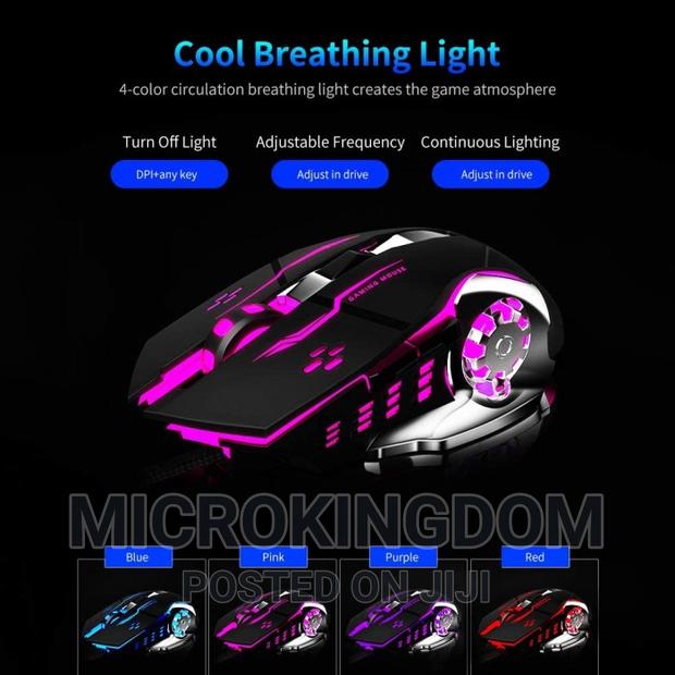 Gaming Rechargeable Bluetooth Mouse - thumbnail 2
