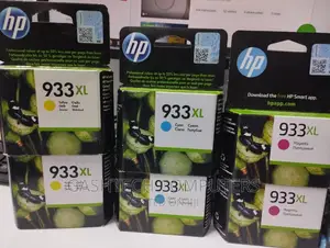 Hp 933xl Coloured Cartridges 933xl (Cyan Magenta Yellow)