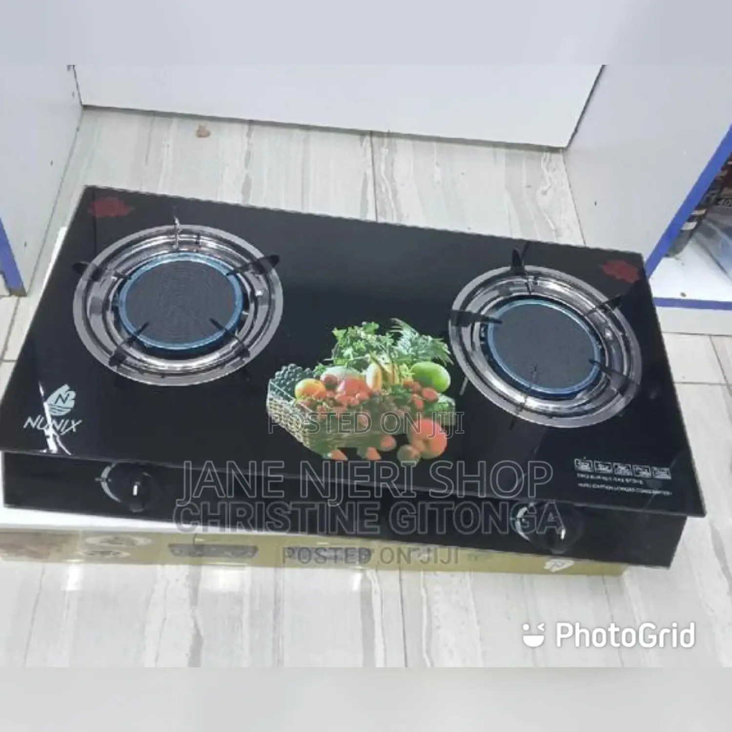 2 Burner Glass Top Cooker