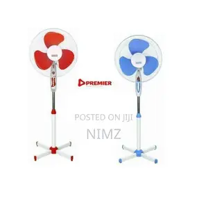 Premier Heavy Duty Stand Fan 16" Multicolor