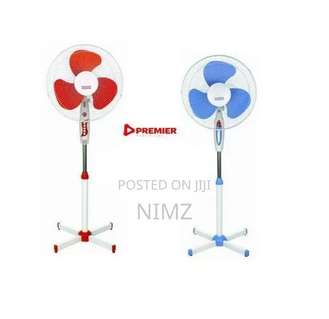 Premier Heavy Duty Stand Fan 16" Multicolor