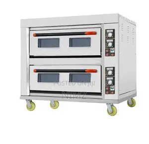 Premier Commercial Electric Oven Two Deck Four Trays
