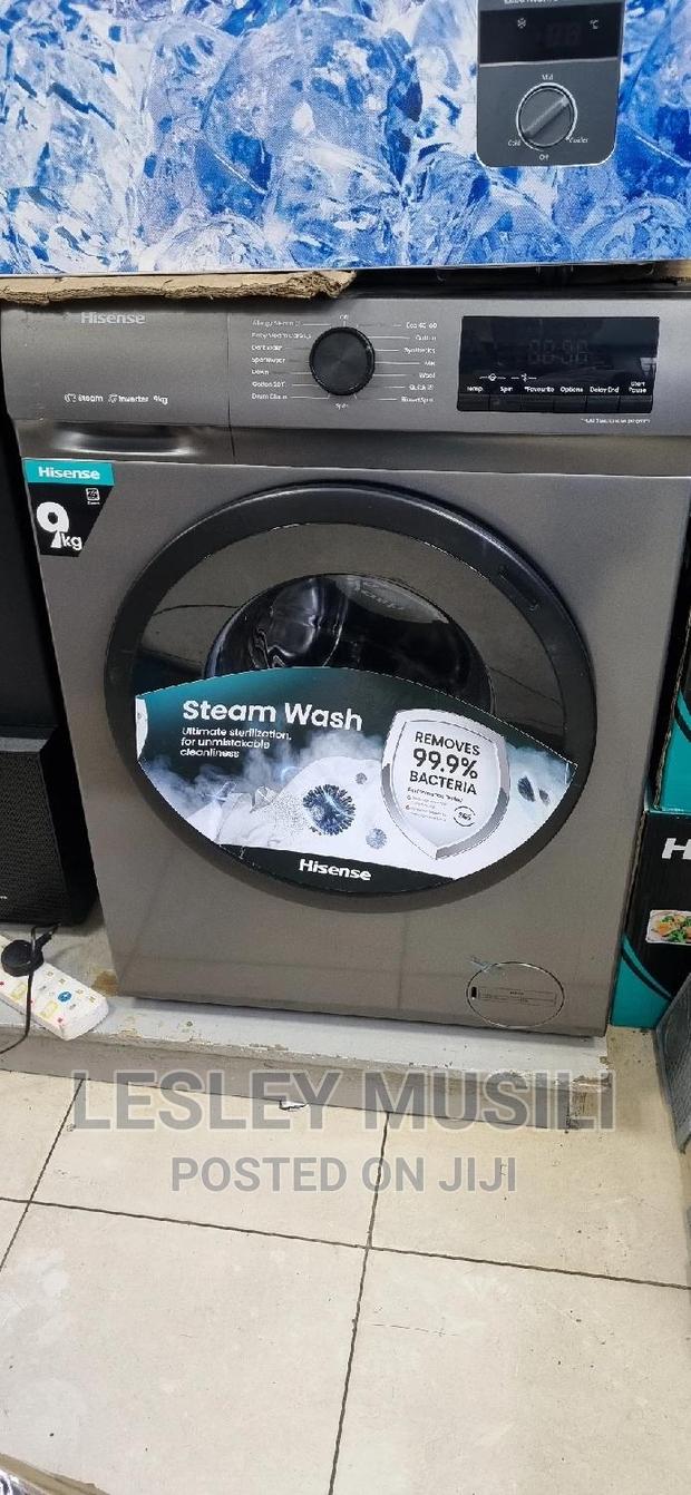 Hisense 9KG Wash and Spin Front Load Washing Machine - thumbnail 2