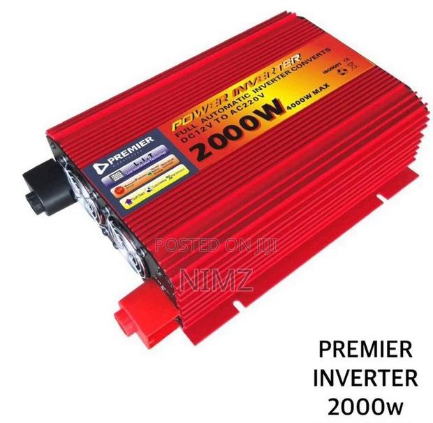 Premier 2000W Solar Power Inverter DC to AC Fully Automatic