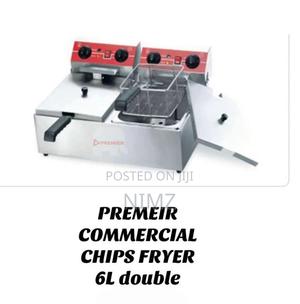 Premier 6L Double Commercial Chips Friyer - thumbnail 2