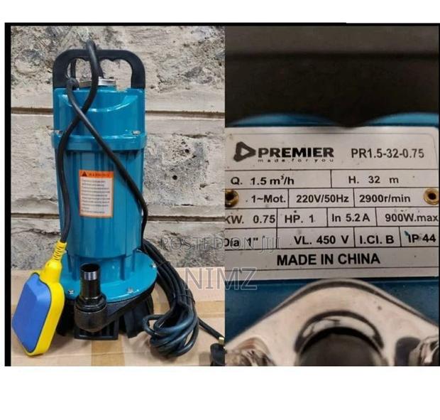 Premier 1HP Electric Submersible Water Pump 32m - main view