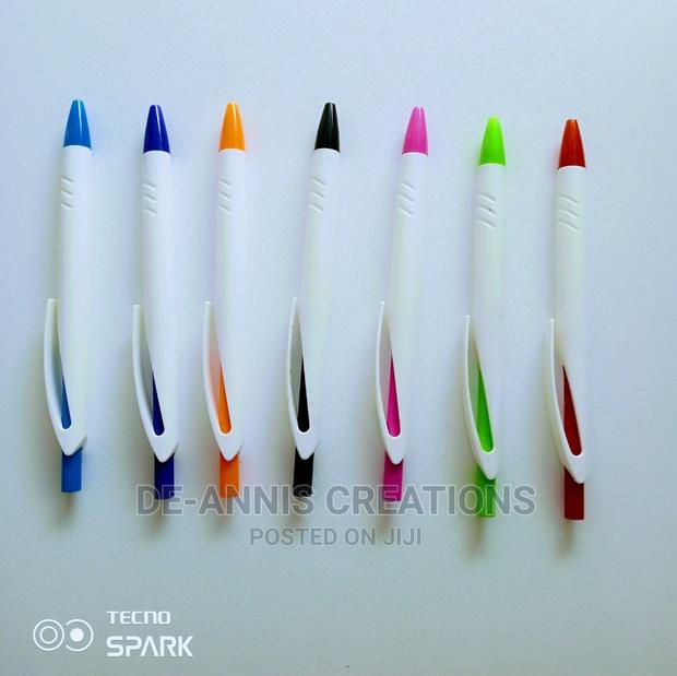 Pen Plastic White
