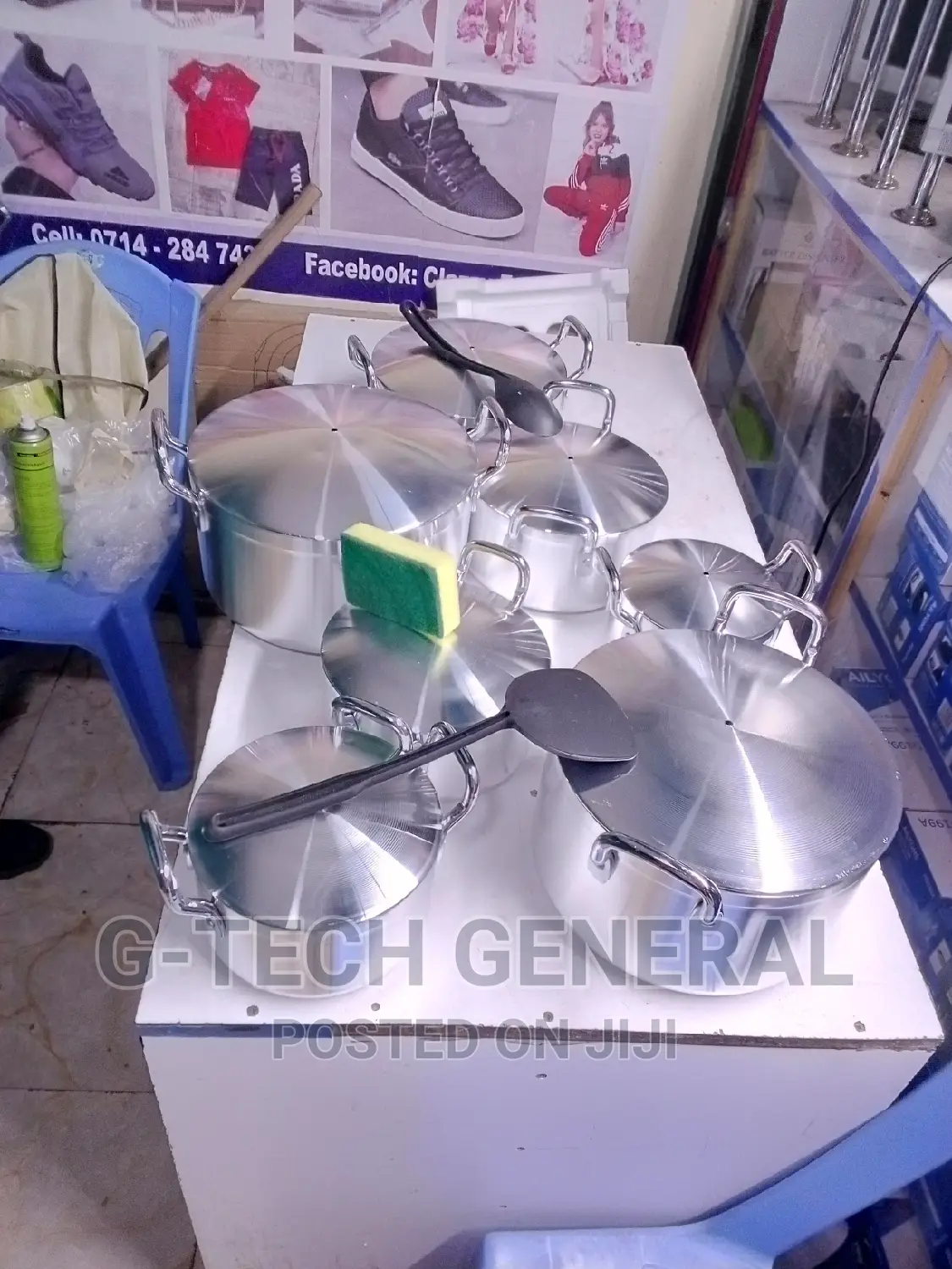 Tornado Cookware Set-17pcs(Comes With Silicone Spoons)