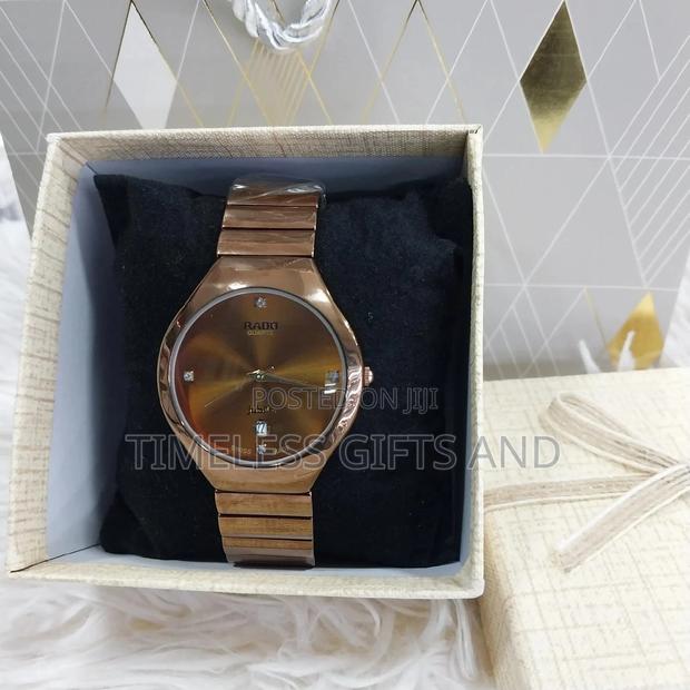 Rado Unisex Coffee Brown Gift Wrist Watch