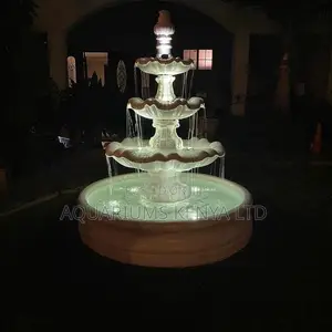 Italian Design Water Fountain Construction and Installation