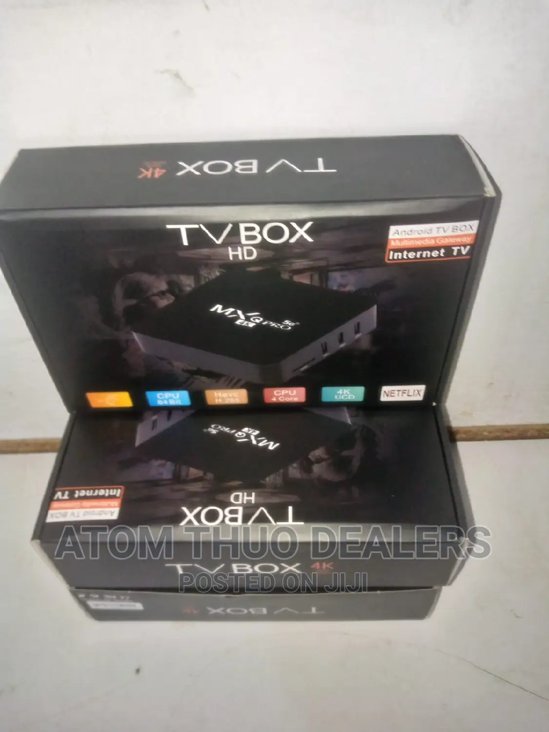 MXQ Tv Box Smart Android TV Box 1GB Ram. 8GB ROM-5G