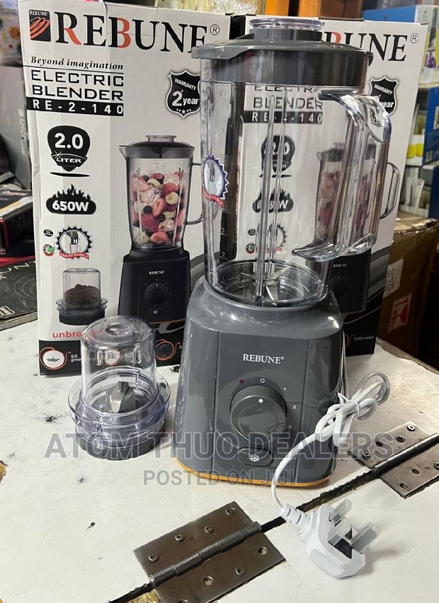 Rebune 2 in 1 Electric Blender Re-2-140 2ltrs 
