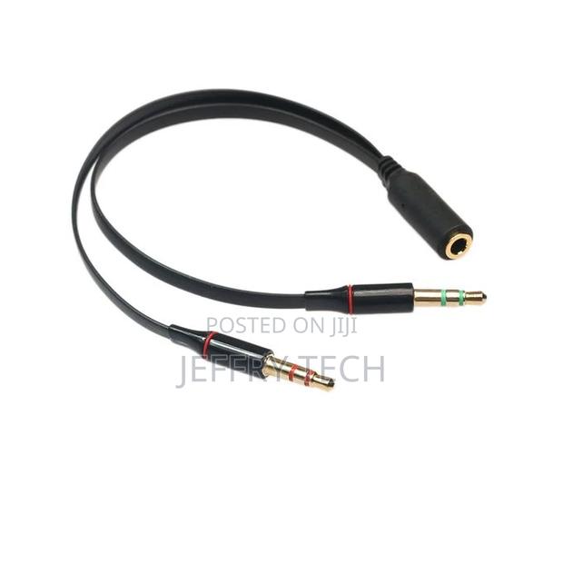 Y Splitter Cable 3.5mm Jack Microphone Headset Audio Splitte - main view