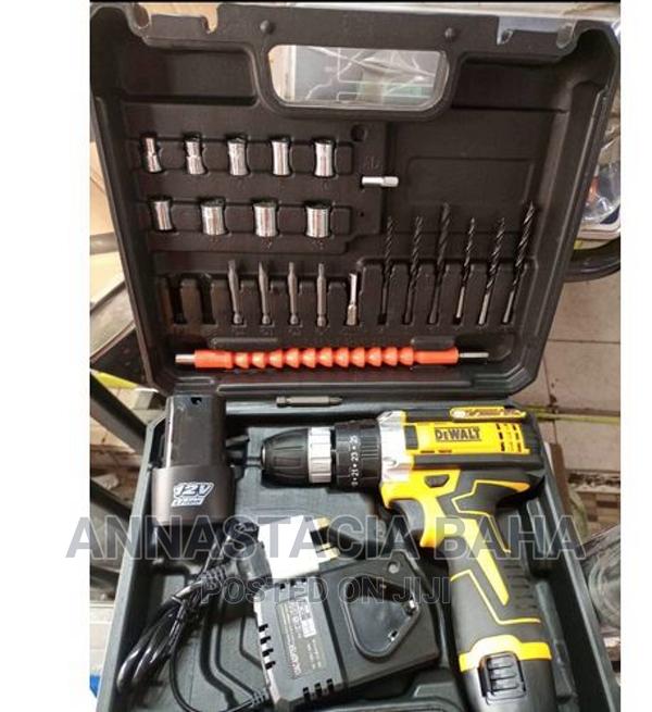 Dewalt 12V Cordless 2 Battery Electric Drill With LED Tool S - main view