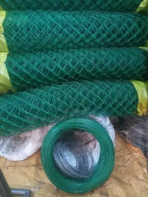 Green Coated Chainlink 12.5g Mesh 65×65