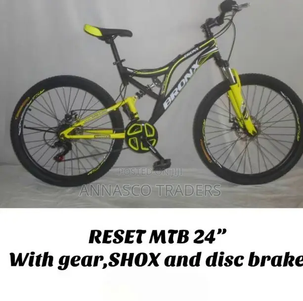 Premier 24 Inch MTB Bicycle With Gear ,Shox,Disc Brake