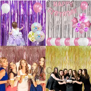 Good Quality Fringe Curtains for Colour Full Event Set Ups