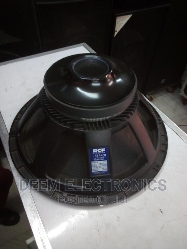 RCF Bass Speaker 18inch L18p400 Original 2000 Watts