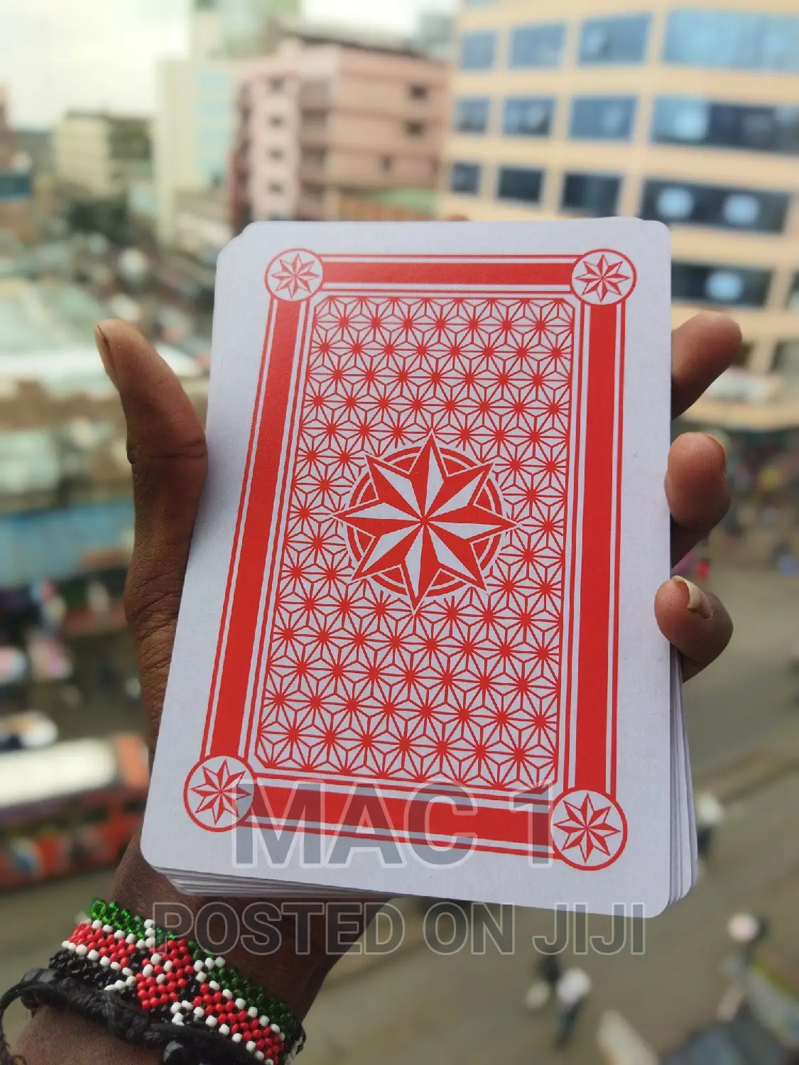 Large Size Plastic Coated Poker Cards