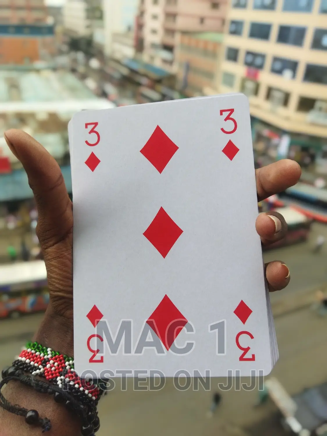 Large Size Plastic Coated Poker Cards