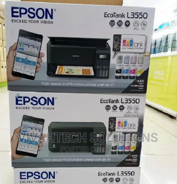 Epson Ecotank L3550 Wifi A4 Printer - main view