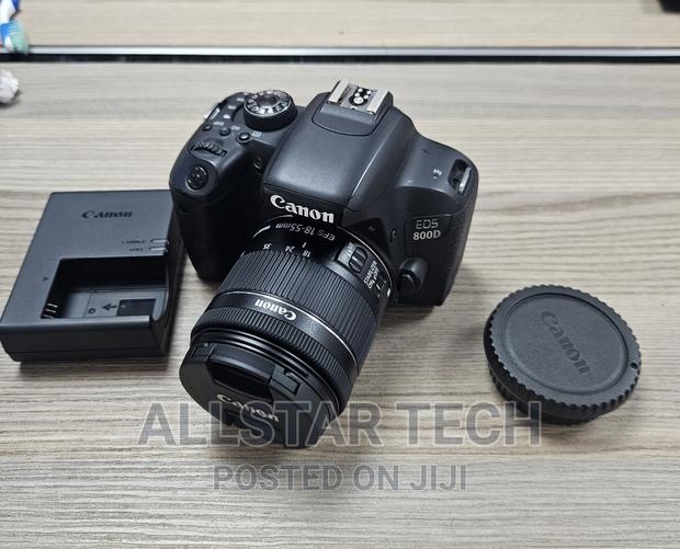 Canon EOS 800D DSLR Camera With 18-55mm Lens (Mint Condition - thumbnail 3