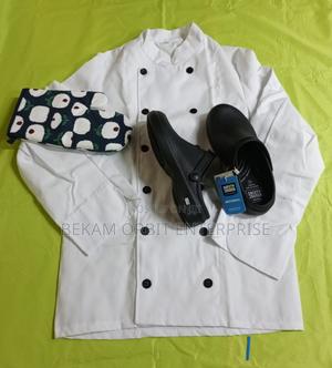 Chef Hospitality Cotton Jacket+Clogs+Mitten Gloves Package - thumbnail 2
